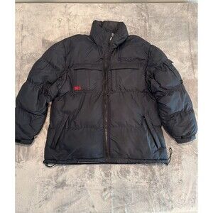 Southpole Jacket Men’s XL Black Hip Hop Rare Vintage 90s Y2K Puffer Coat